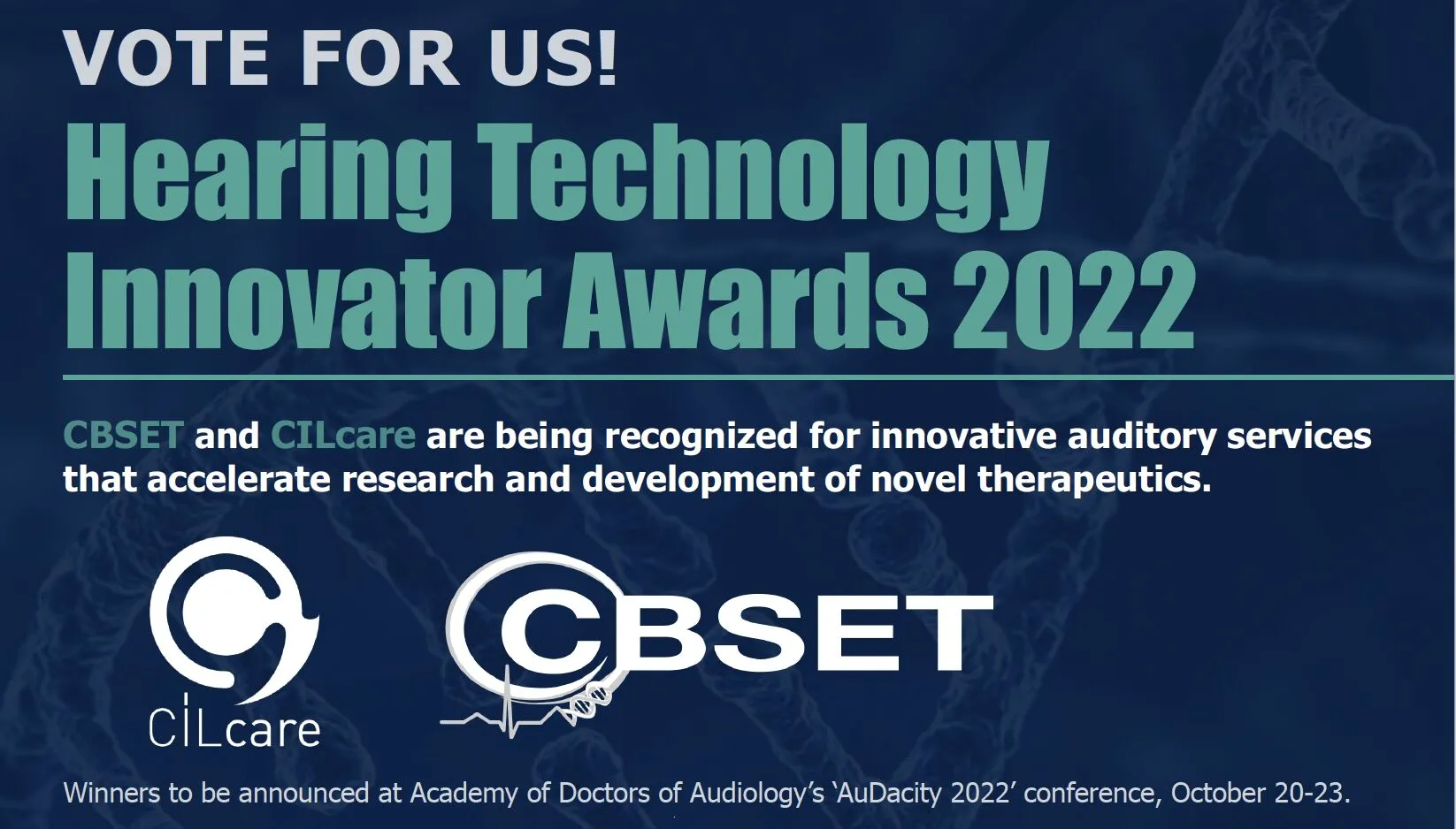 Read more about the article CILcare-CBSET nominated at the Hearing Technology Innovator Awards 2022