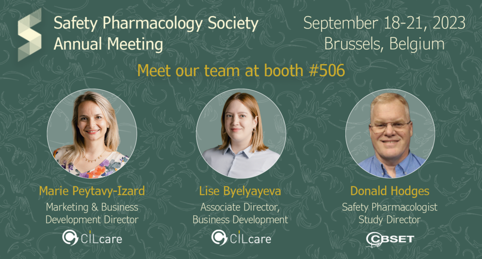 Read more about the article Meet CILcare-CBSET at the Safety Pharmacology Society annual meeting in Brussels