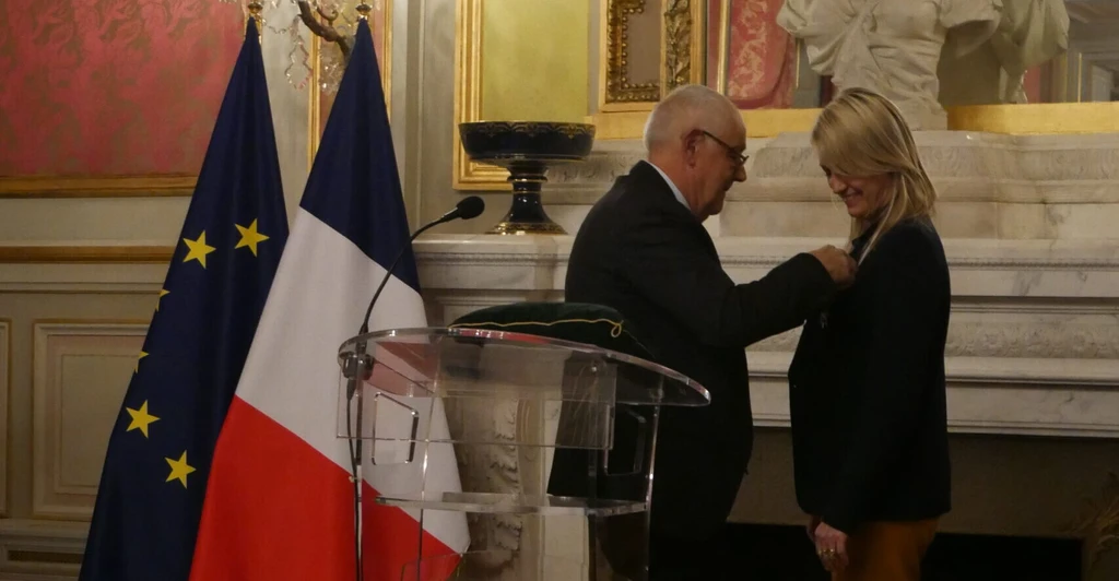 Read more about the article Celia Belline Honored as Knight of the National Order of Merit